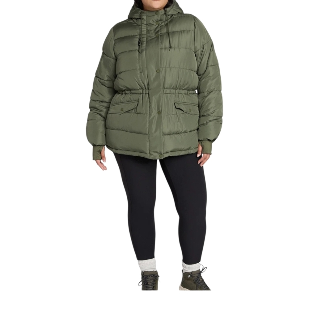 Ozark Trail Green Puffer Jacket 2X